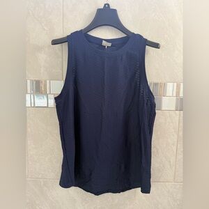 Sleeveless tank Navy Blue Women's calia running athletic top perfect- medium
